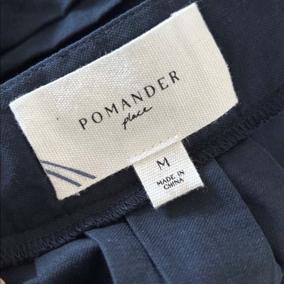 Pomander Place Tuckernuck Finley Flutter Sleeve Dress in Navy Blue Medium - Picture 5 of 5